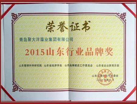 行業(yè)品牌獎